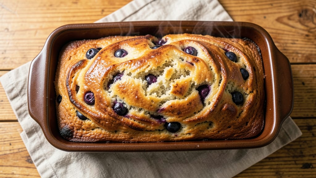 Applesauce Blueberry Bread Recipe: Warm Spice Swirls and Juicy Berries in Every Bite