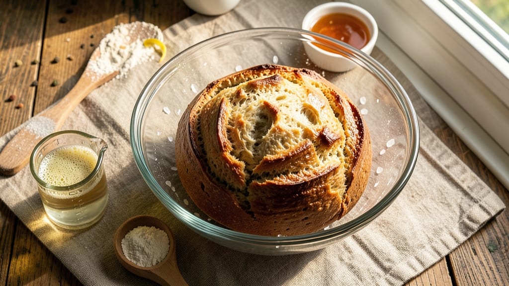 Artisan Bread Maker Recipe: Hands-Off Crusty Loaf With Open Crumb