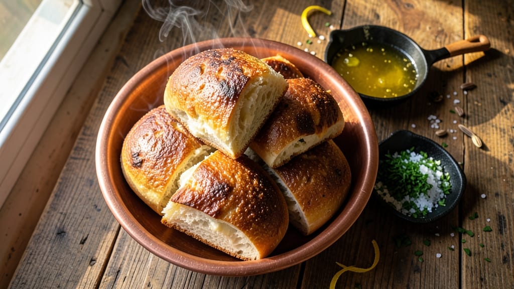 Arabic Shawarma Bread Recipe: Flaky Layers with Warm Za'atar Crunch