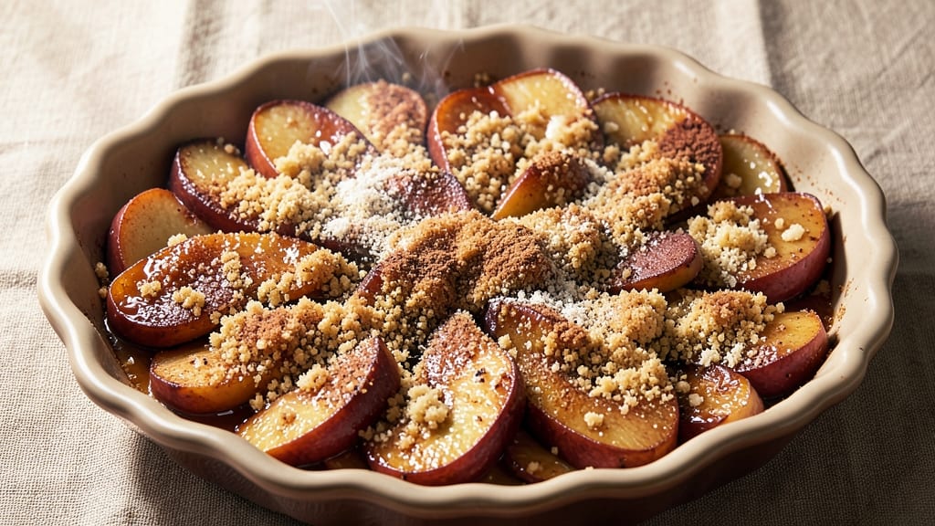 Apple Brown Betty Recipe With Bread Crumbs: Spiced Apple Swirls and Crunchy Top Magic