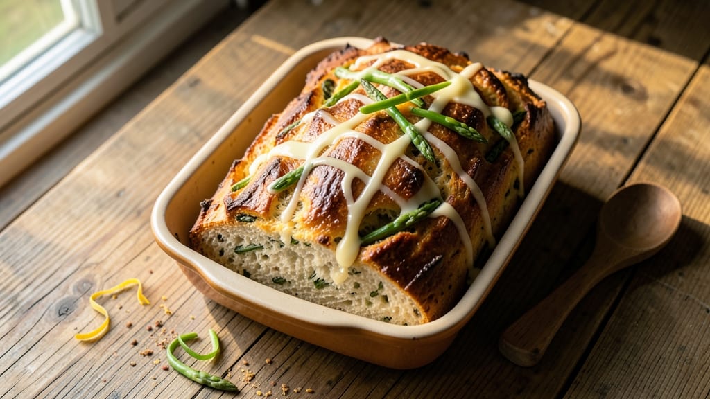 Asparagus Bread Recipe: Herb-Infused Loaf With Hidden Greens