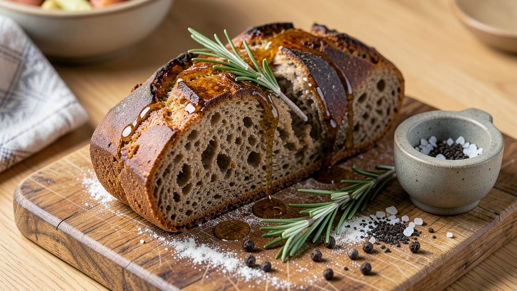 All Rye Bread Recipe: Dark, Dense Crust With Seedy Chew