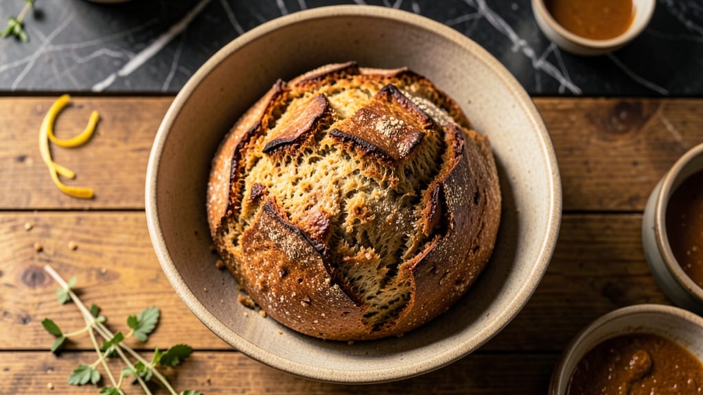 Active Dry Yeast Whole Wheat Bread Recipe: Nutty Crust With Open Crumb and Seedy Texture