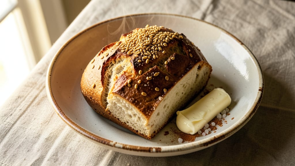 Adelle Davis' Bread Recipe: Warm Spice-Infused Loaf With Golden Crust