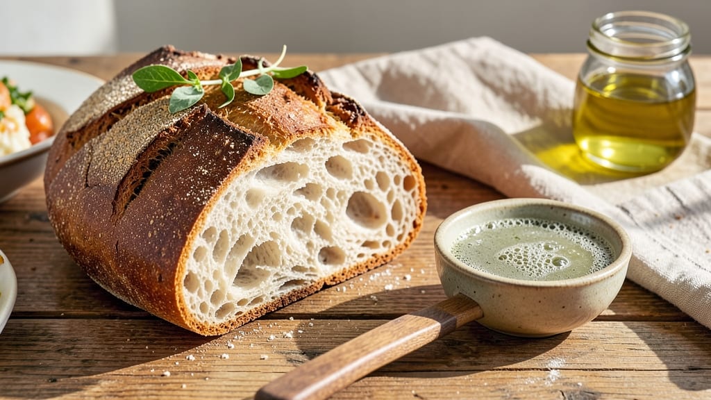 Artisan Bread Recipe With Starter: Sourdough Crust With Open Crumb Magic