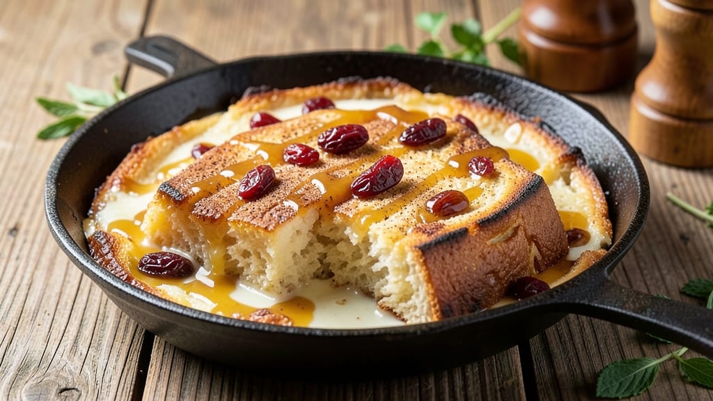 Authentic Puerto Rican Bread Pudding Recipe: Cinnamon-Spiced Rum Infusion