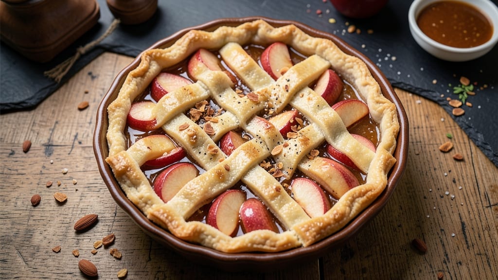 Apple Pie Recipe With Shortbread Crust: Buttery Crunch Meets Spiced Apple Bliss