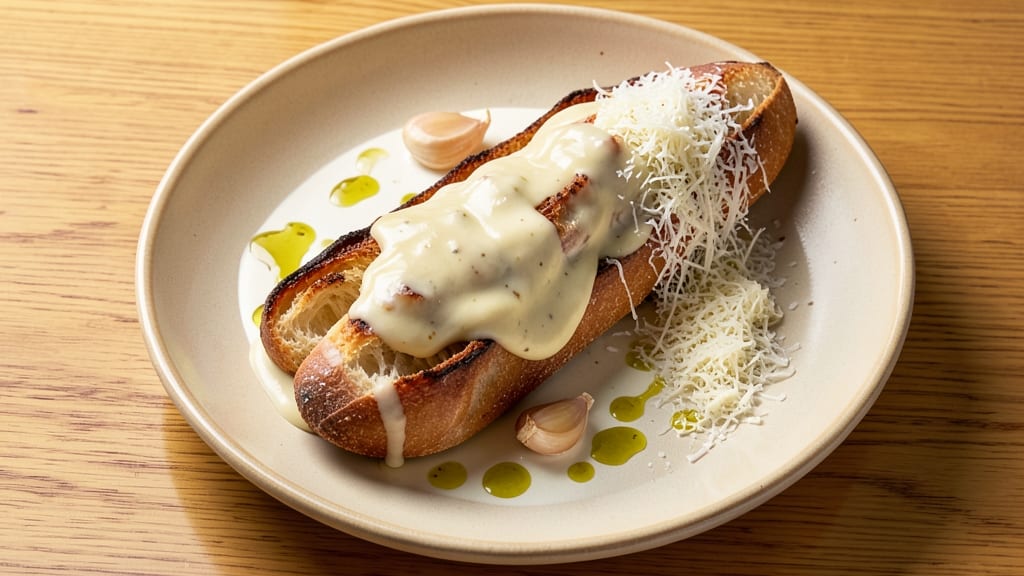Alfredo Bread Recipe: Cheesy Garlic Twist on Classic Garlic Bread