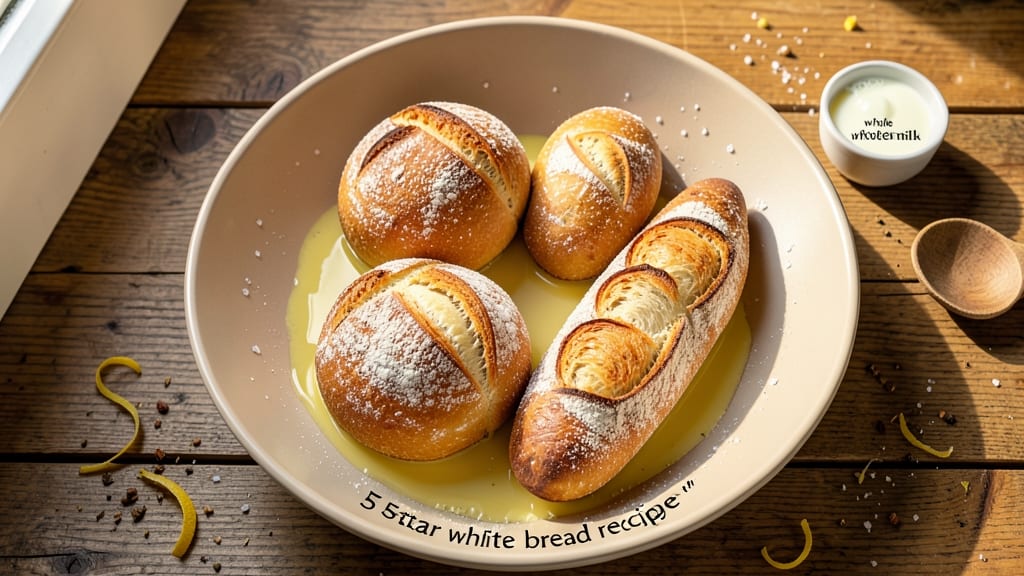 5-Star White Bread Recipe: Fluffy Crust and Airy Crumb Mastery