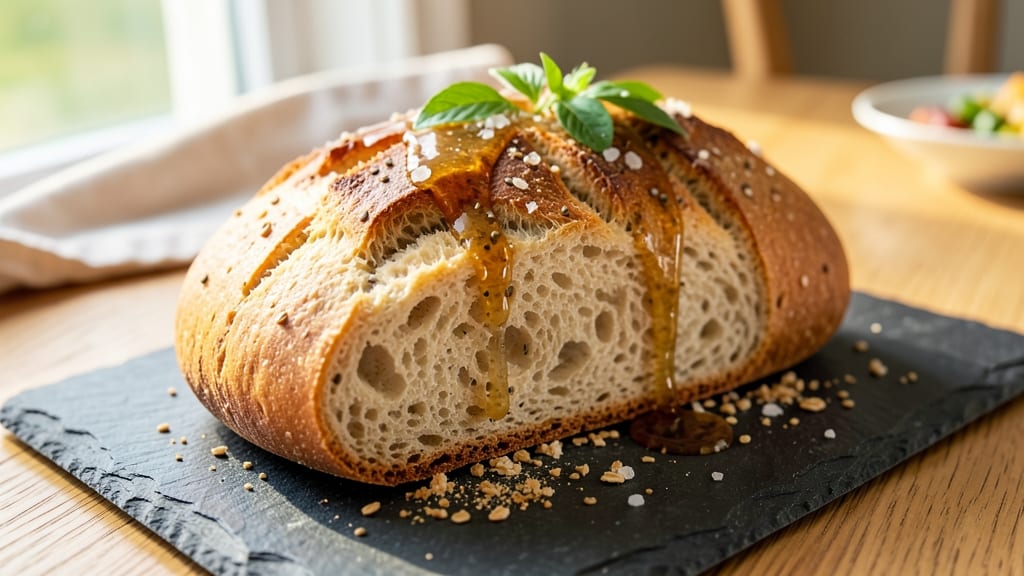 50-Calorie Whole Grain Bread Recipe: Light Crisp With Nutty Flavor