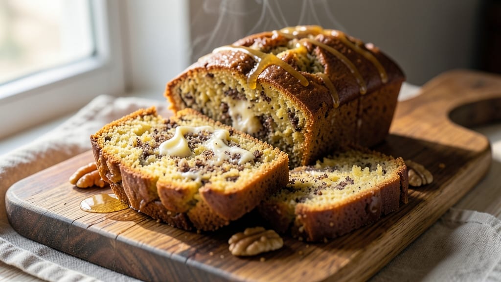 Alpha Bakery Banana Bread Recipe: Walnut-Studded Moistness with Vanilla Infusion