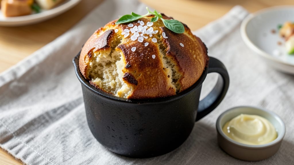 90-Second Keto Mug Bread Recipe: Zero-Carb Rise in Microwave Magic