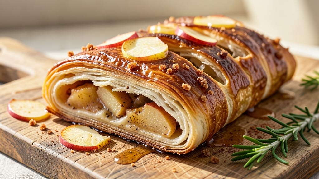 Aldi Apple Strudel Bread Recipe: Vanilla-Infused Apple Filling with Buttery Laminated Layers