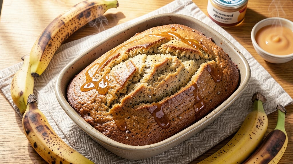 Almost No-Fat Banana Bread Recipe: Moist Crumb Without the Guilt