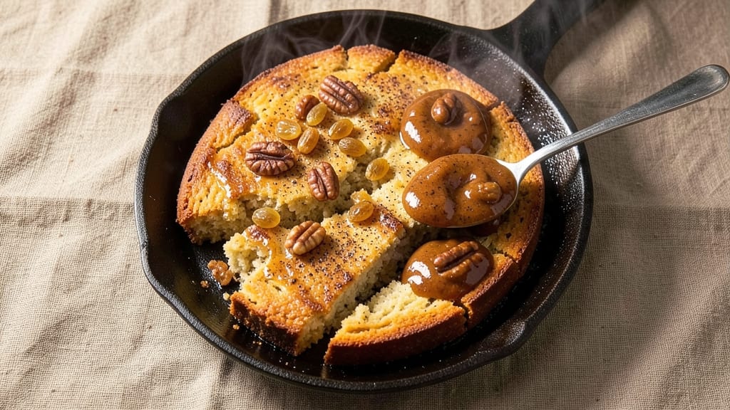 Ayesha Curry Cast Iron Cornbread Recipe: Smoky-Spiced Crunch With Gooey Vanilla Core