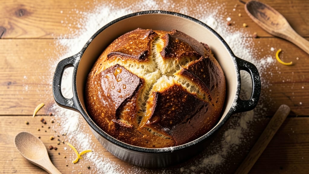 7-Quart Dutch Oven Bread Recipe: Hearth-Baked Crust With Pillowy Crumb