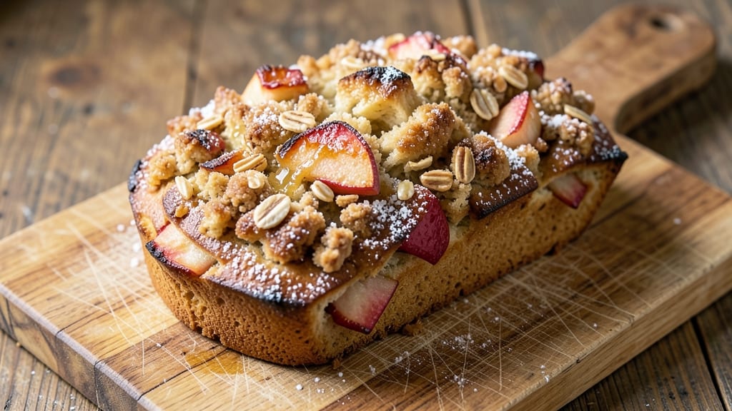 Apple Streusel Yeast Bread Recipe: Apple-Cinnamon Streusel Swirls With Crusty Crown