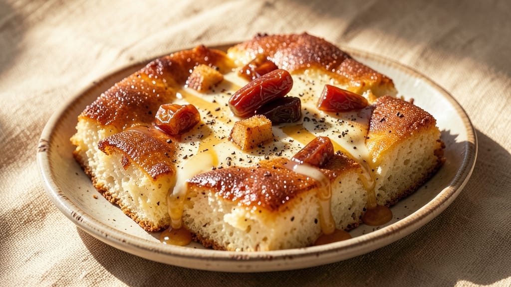 Arabian Bread Pudding Recipe: Cardamom-Spiced Honeyed Bliss