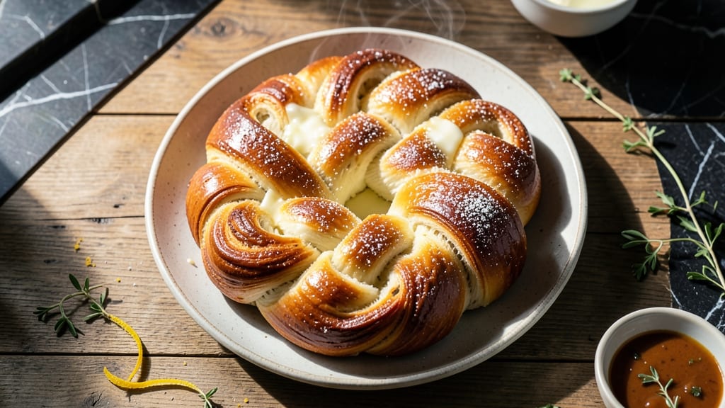 8 Plait Bread Recipe: Braided Crust With Buttery Swirls Inside