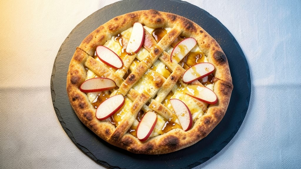 Apple Brie Flatbread Recipe: Caramelized Honey Swirls and Melty Cheese Magic