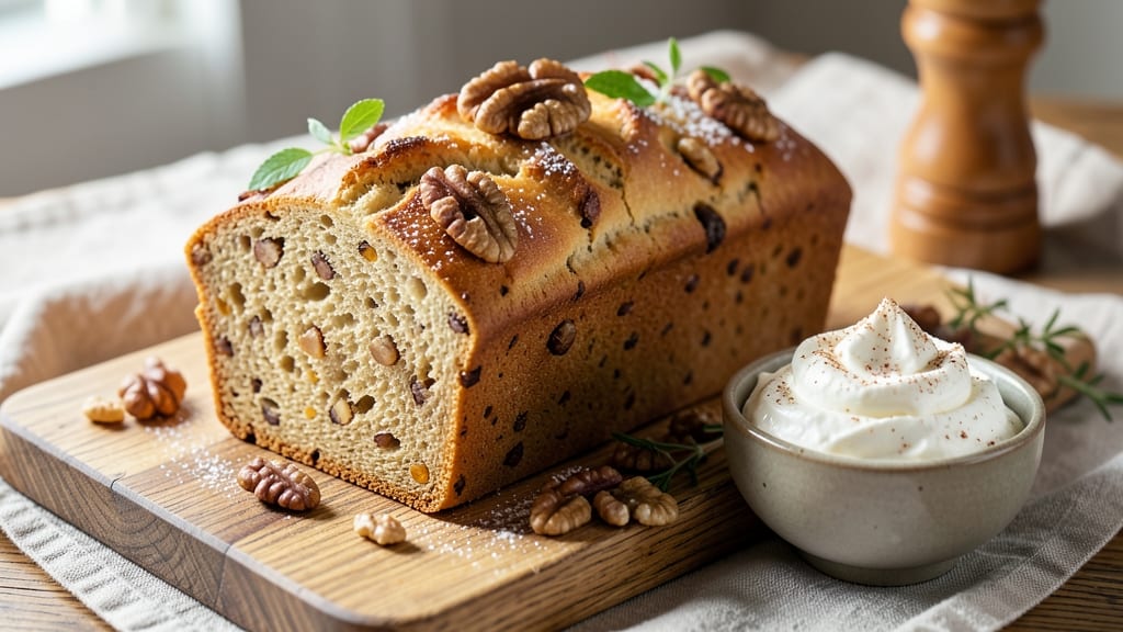 Ambrosia Bread Recipe: Vanilla-Infused Walnut Swirls With Golden Crust