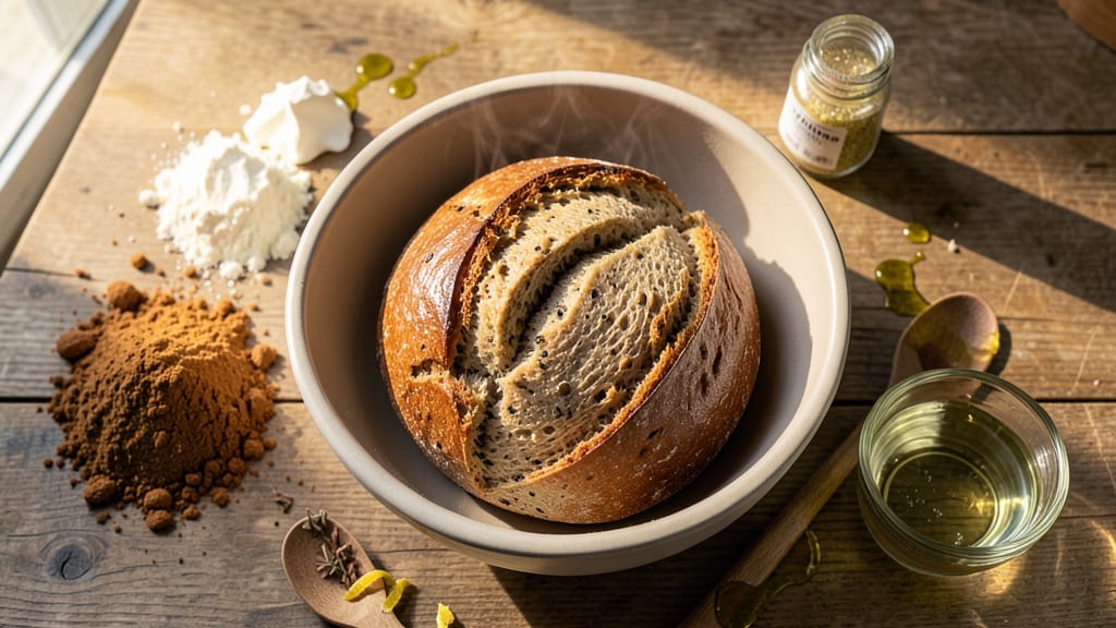 60-Minute Whole Wheat Bread Recipe: Crusty Crunch and Airy Crumb Magic