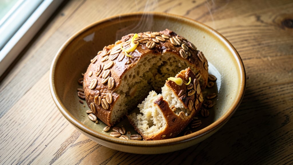 Artisan Oat Bread Recipe: Crusty Crunch with Hearty Nutty Crumb