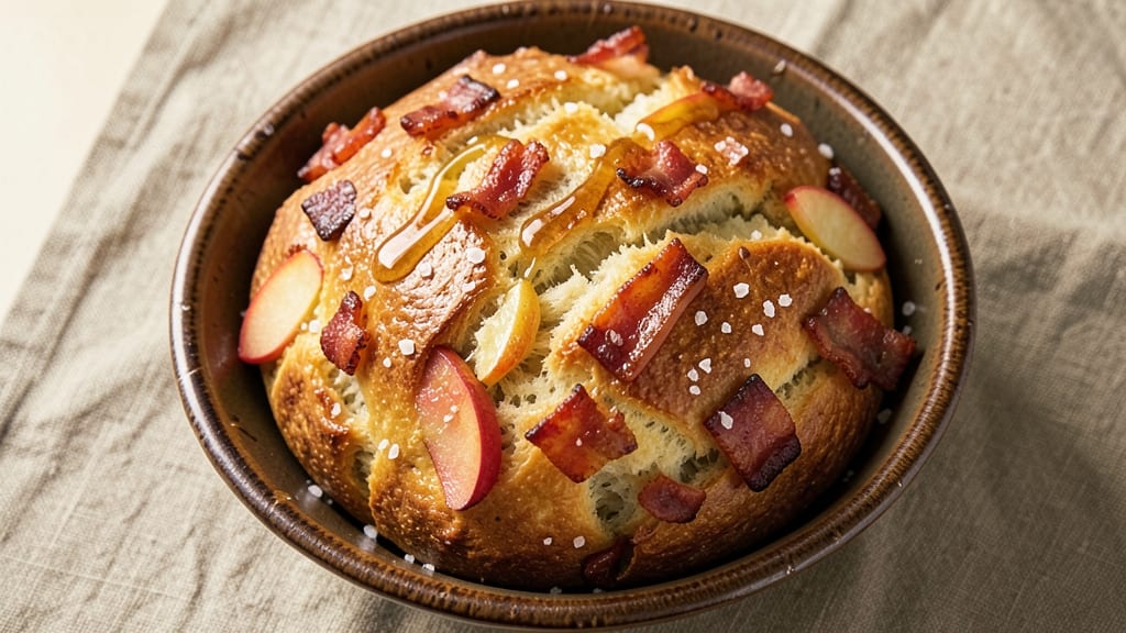 Apple Bacon Beer Bread Recipe: Savory-Sweet Swirls With Crispy Edges