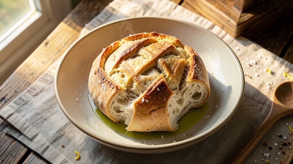 Airy Crusty Bread Recipe: Dutch Oven Crisp in 3 Hours