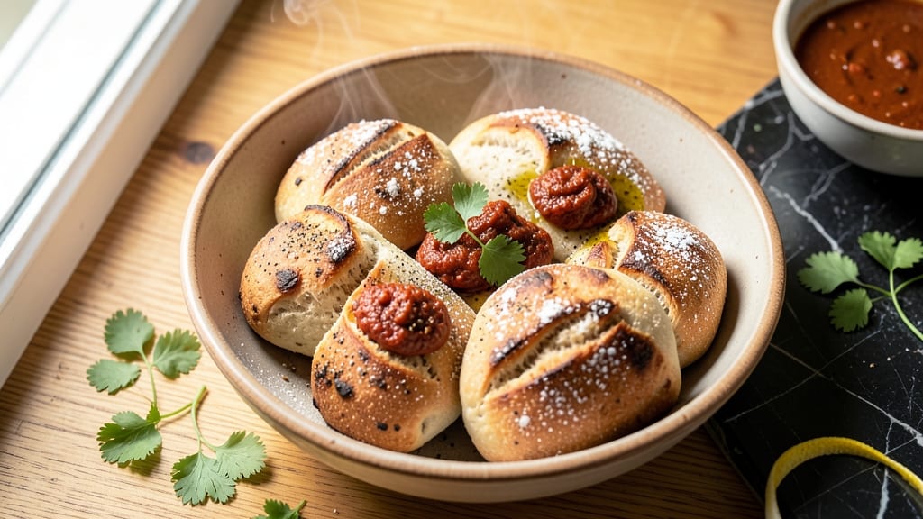 Algerian Bread Recipe: Flaky Layers With Harissa and Cumin Spice