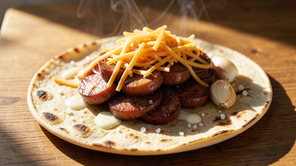 Baco Bread Recipe: Crispy Tortilla Wrapped in Warm Spice Filling