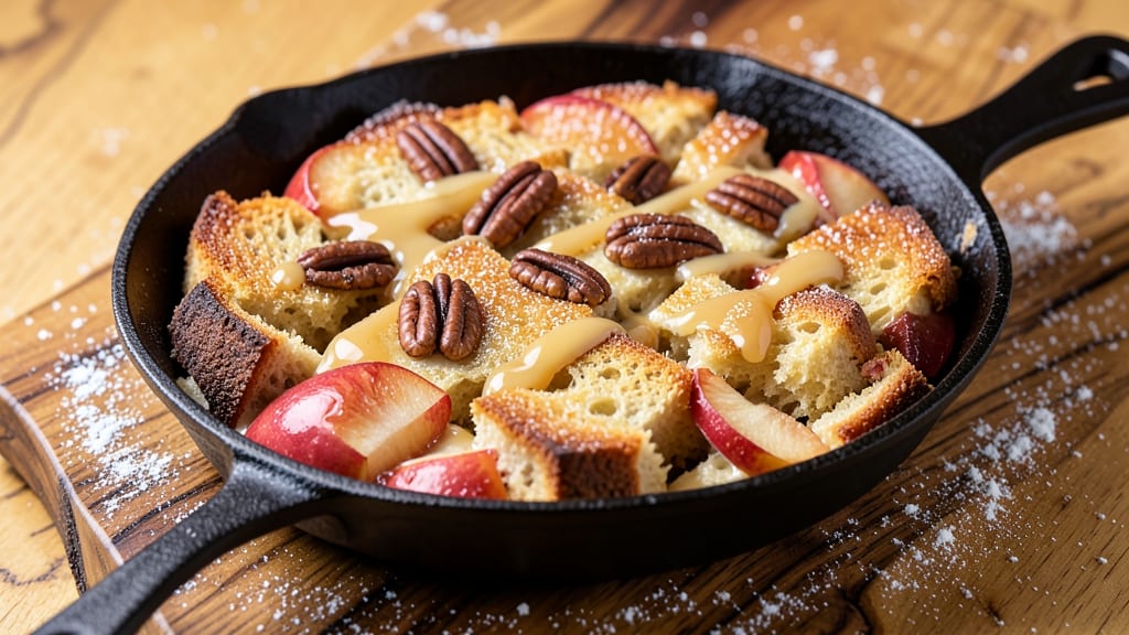 Apple Bread Pudding Recipe With Condensed Milk: Ultra-Rich Caramelized Layers