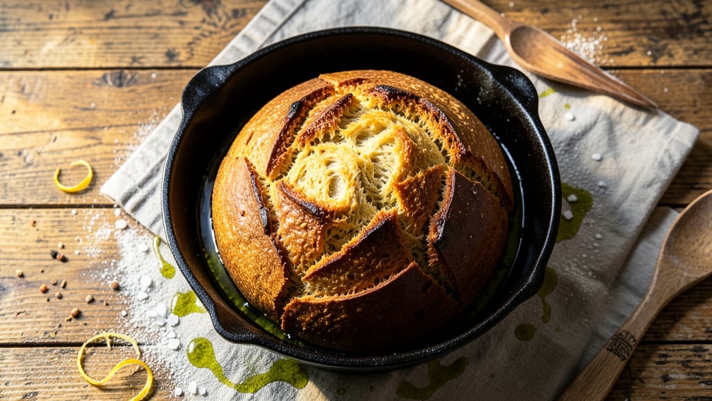 Artisanal Dutch Oven Bread Recipe: Steam-Baked Crust With Open Crumb Magic