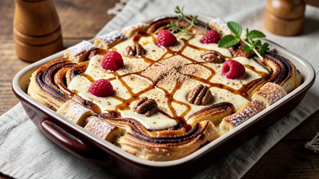 Babka Bread Pudding Recipe: Spiced Swirls Meet Decadent Custard Bliss