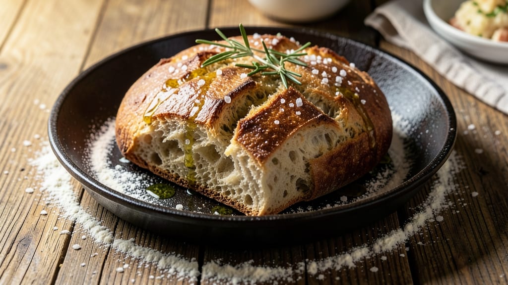 Authentic Rustic Italian Bread Recipe: Crusty Crunch With Olive Oil Secret