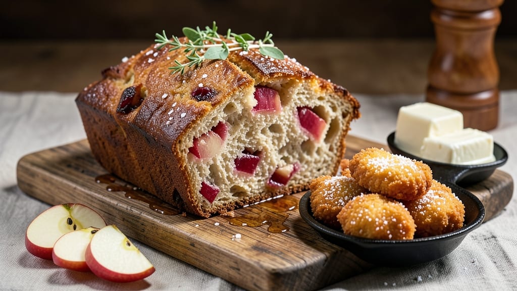 Awesome Country Apple Fritter Bread Recipe: Caramelized Apple Swirls With Buttery Crust
