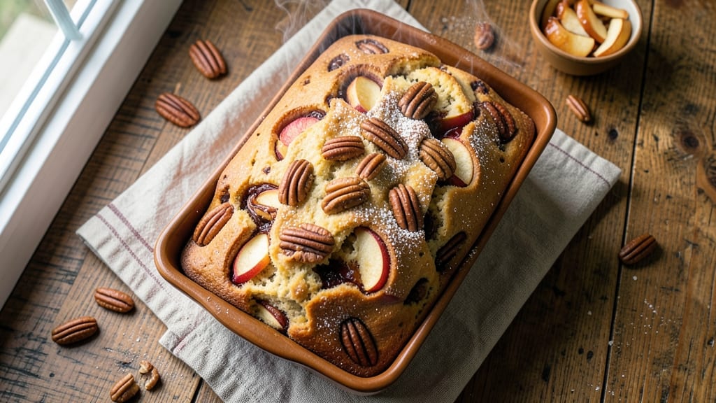 Apple Cinnamon Pecan Bread Recipe: Warm Spice Swirls and Nutty Crunch in Every Slice