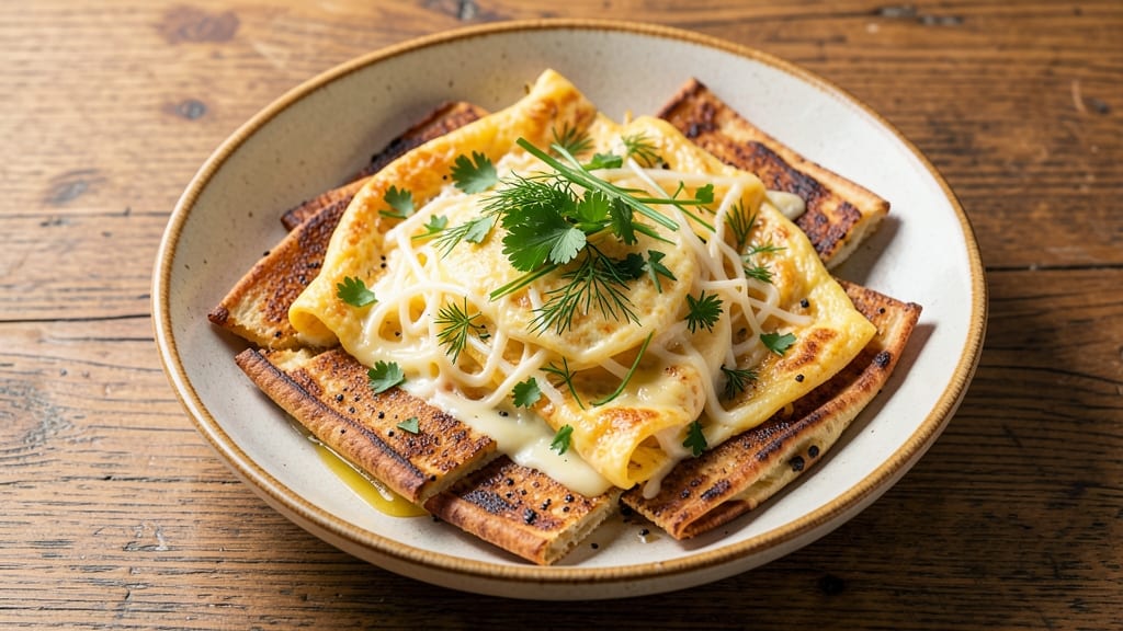 Alsa Mall Bread Omelette Recipe: Flaky Pastry Wrapped Around Eggy Richness